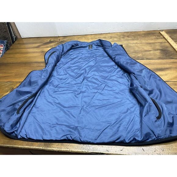 ATG Wrangler Men's Blue Reversible Puffer Insulated Classic Vest Size Small - Picture 9 of 13
